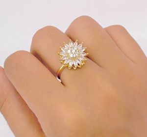 Anillo Girasol Antiestrés 🌻