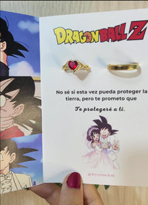 Anillos de PROMESA DRAGON BALL Z 💍💖