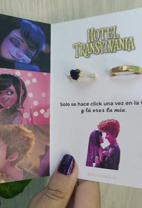 Anillos de PROMESA HOTEL TRANSYLVANIA 💍🎃