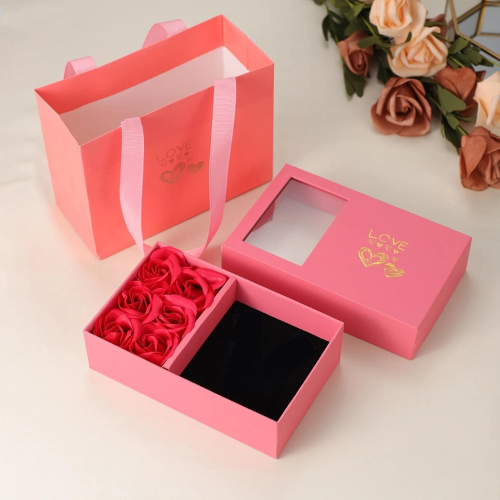 Caja de Regalo Premium - 6 Rosas